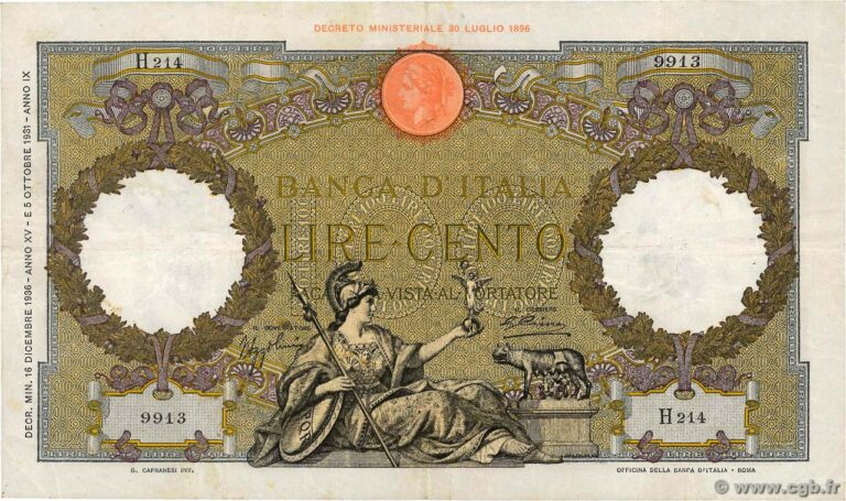 Moneta da 100 Lire del 1955 con figura di Minerva e scritta "prova" in evidenza.